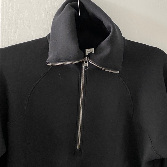 SPANX AirEssentials Half Zip Sweatshirt size XS - Picture 9 of 10